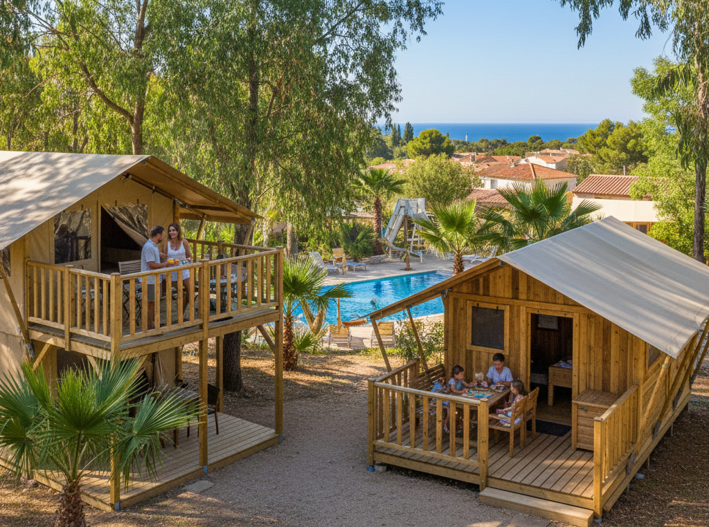 Site de Gorge-Vent (Var) : un « hôtel de plein air » aux prix attractifs !